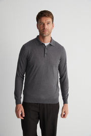 Antrasit Paul İpek Kaşmir Polo