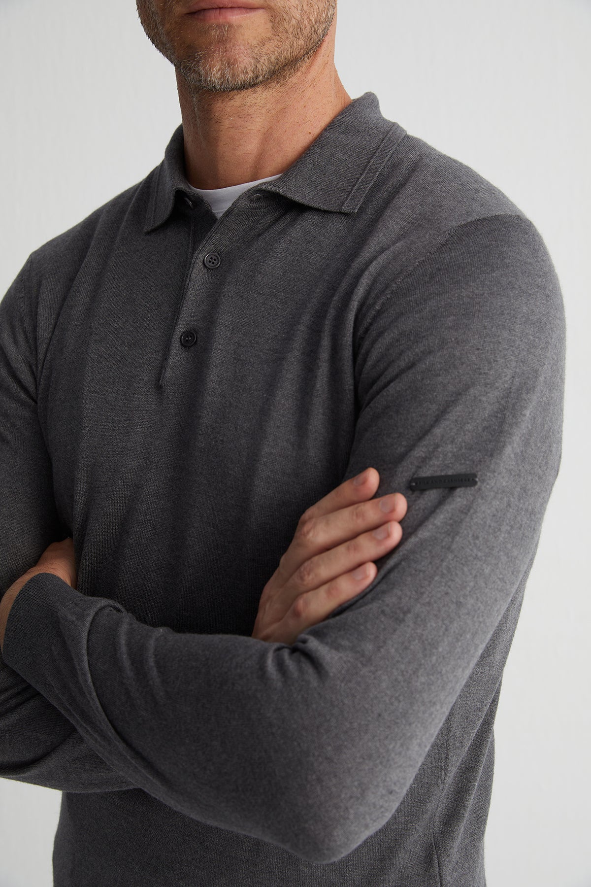 Antrasit Paul İpek Kaşmir Polo