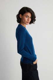 Tavuskuşu Lilly Saf Kaşmir Derin V Yaka Kazak