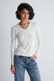 Ekru Ultralight V Yaka Üst