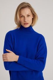 Mavi Martha Yün Kaşmir Kazak