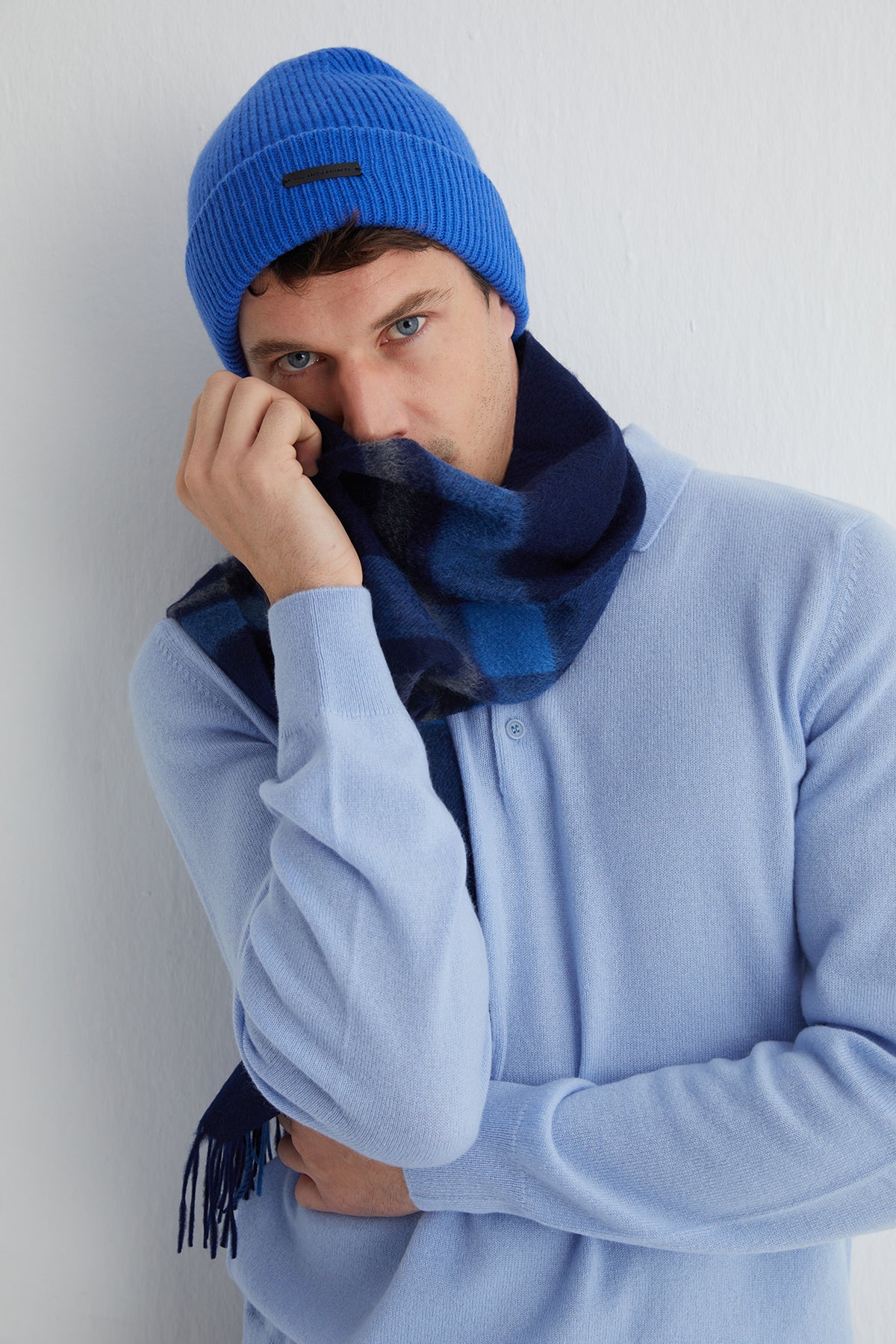 Mavi Copenhagen Saf Yün Ribana Bere