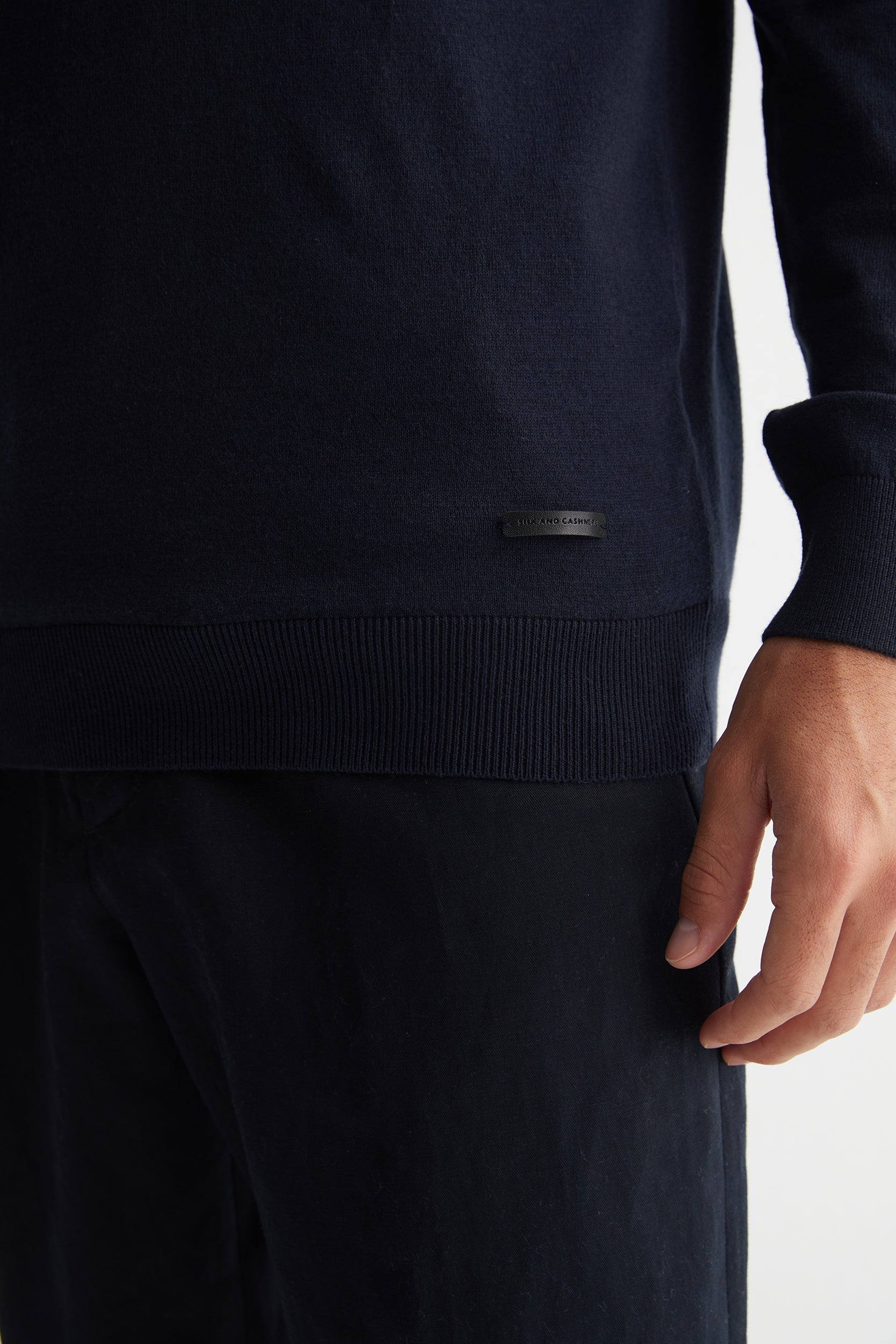 Lacivert Luigi Polo Yaka Triko