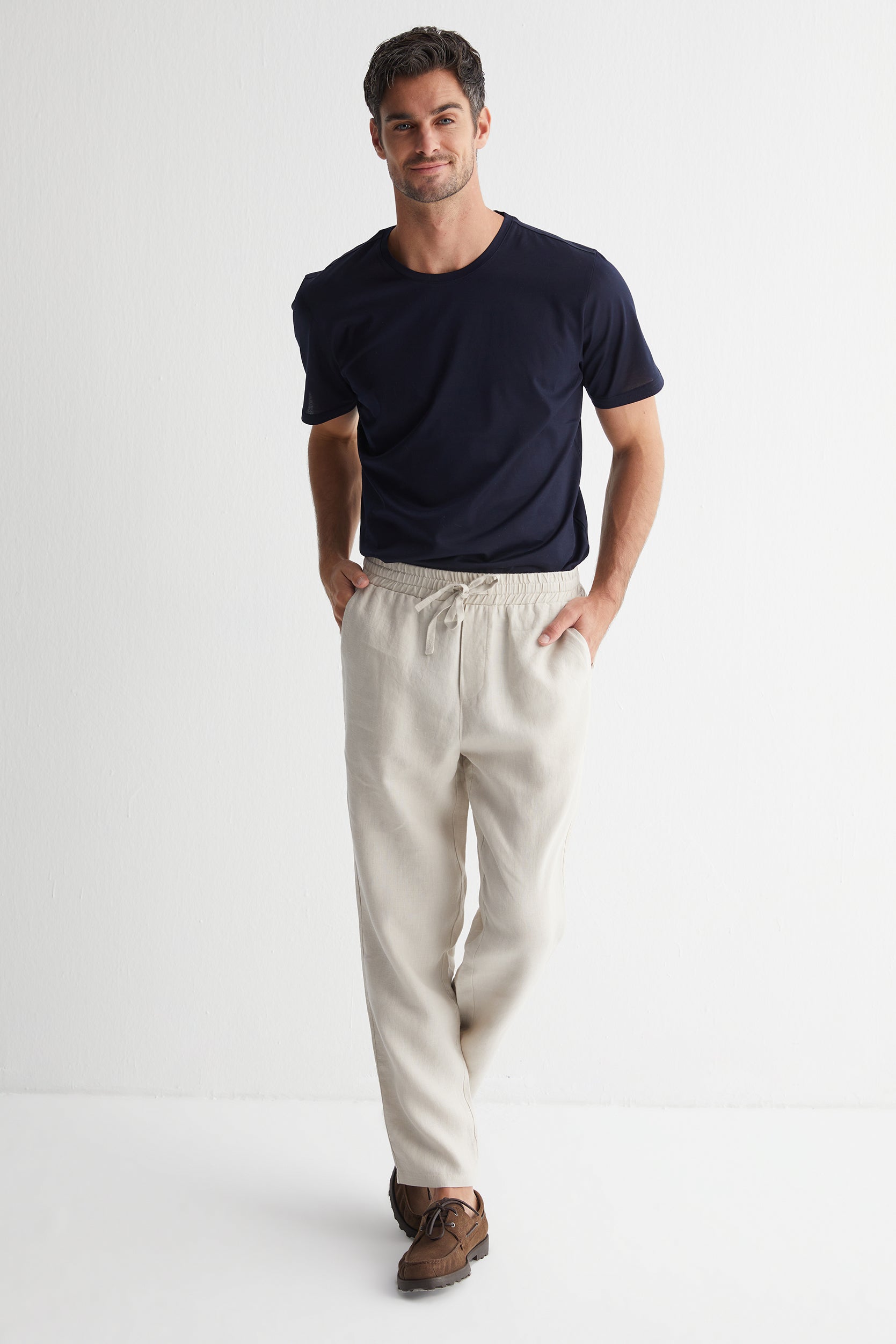 Bej Leon Keten Erkek Pantolon