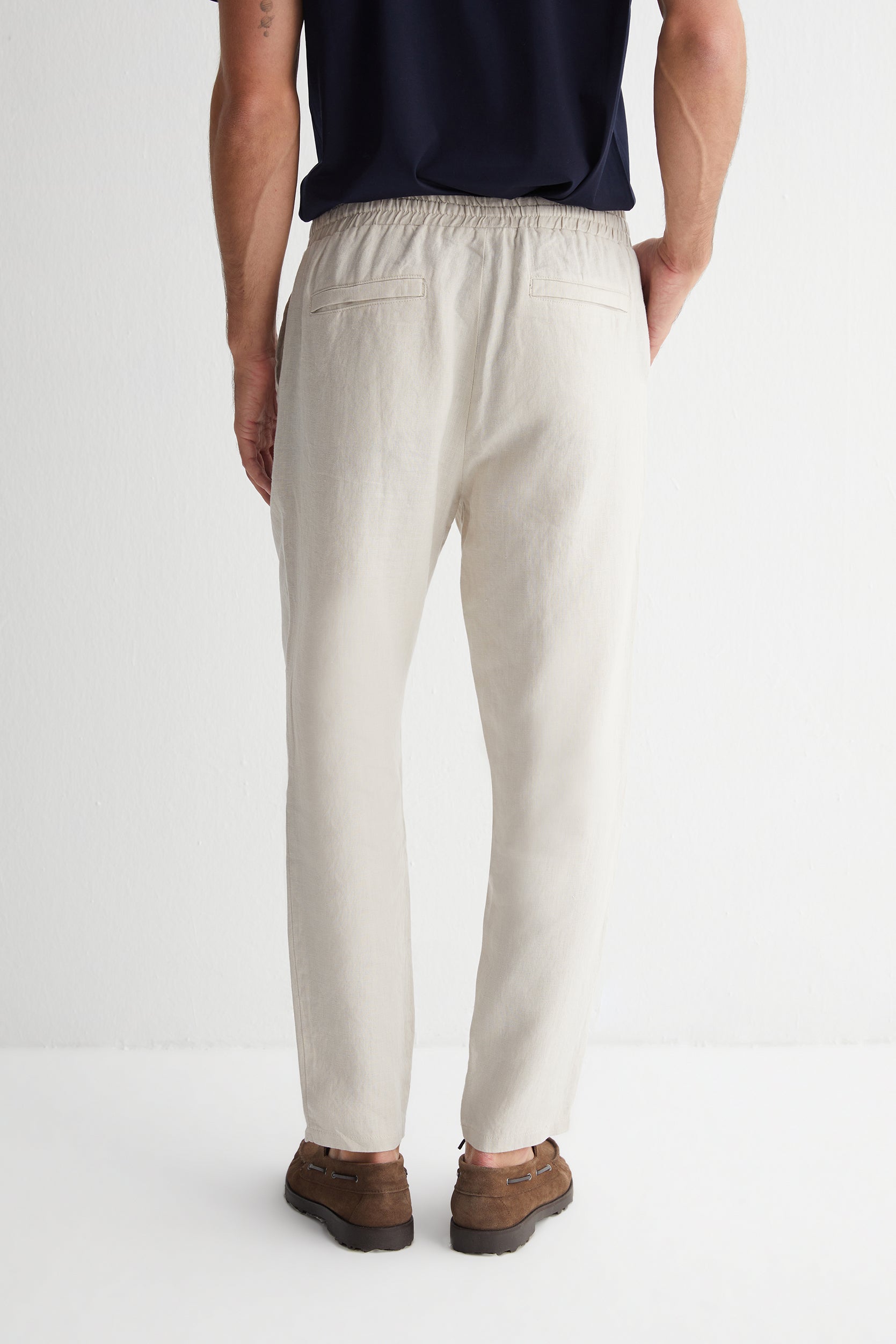 Bej Leon Keten Erkek Pantolon