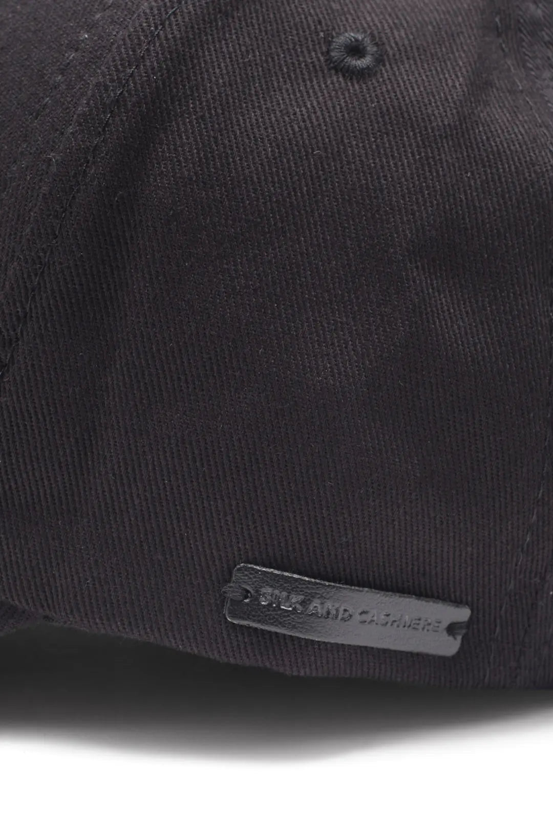 Siyah Infinity Pamuk apka Silk and Cashmere