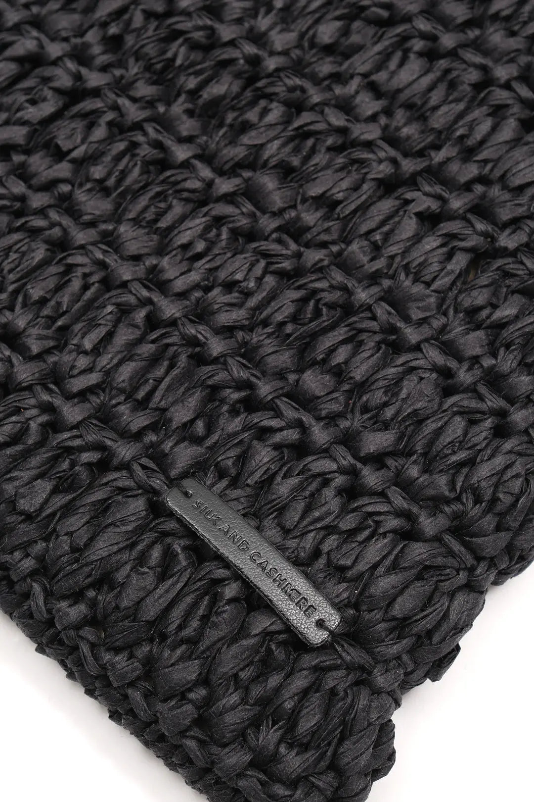 Siyah Nina Rafya El Çanta Accessory