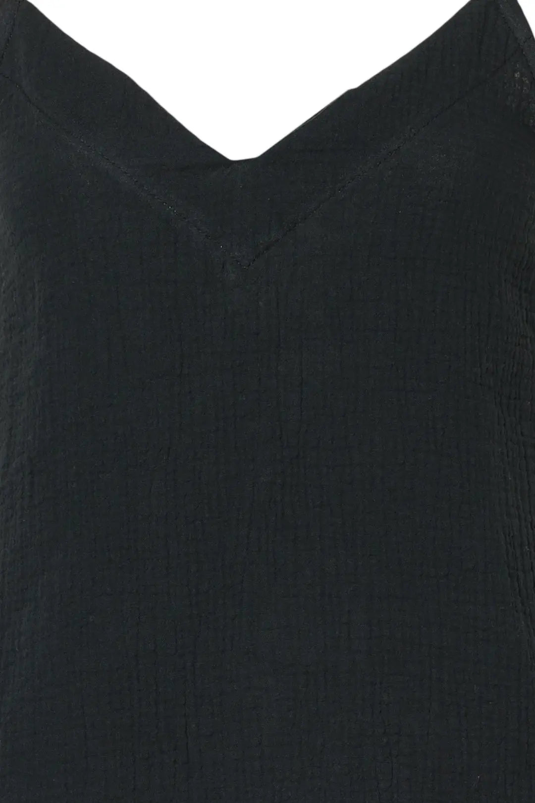 Siyah Pamuk Cassandra Askılı Kadın Elbise Woman