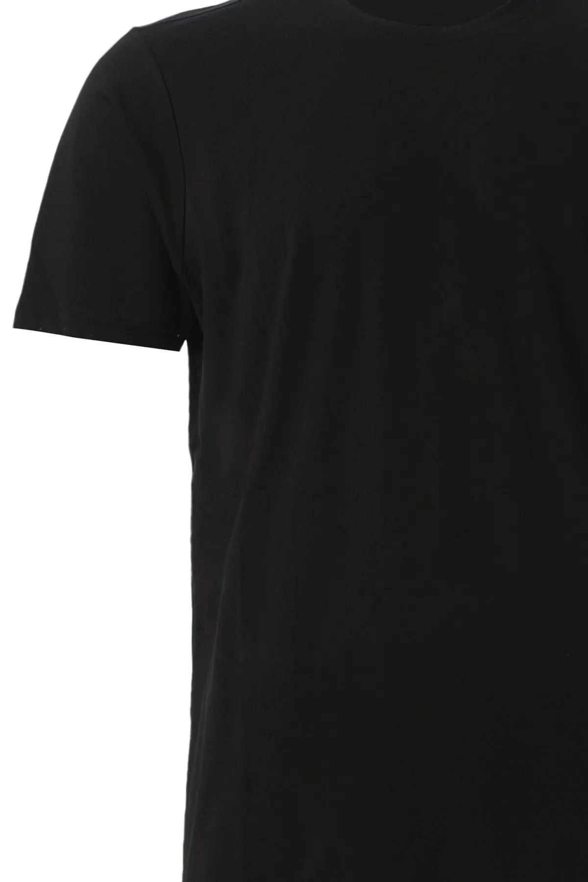 Siyah & More Yuvarlak Yaka Kısa Kollu Erkek Tişört Silk and Cashmere