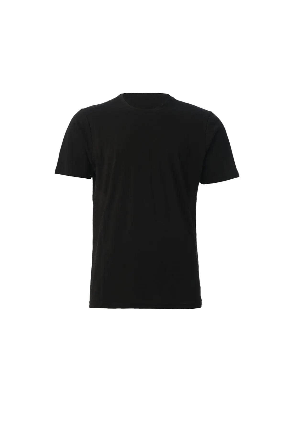 Siyah & More Yuvarlak Yaka Kısa Kollu Erkek Tişört Silk and Cashmere
