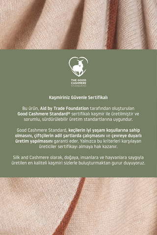 Mor Vanessa Saf Kaşmir Kısa Kollu Polo