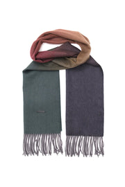 Yeşil Patrick Saf Kaşmir Atkı 180 x 30 cm