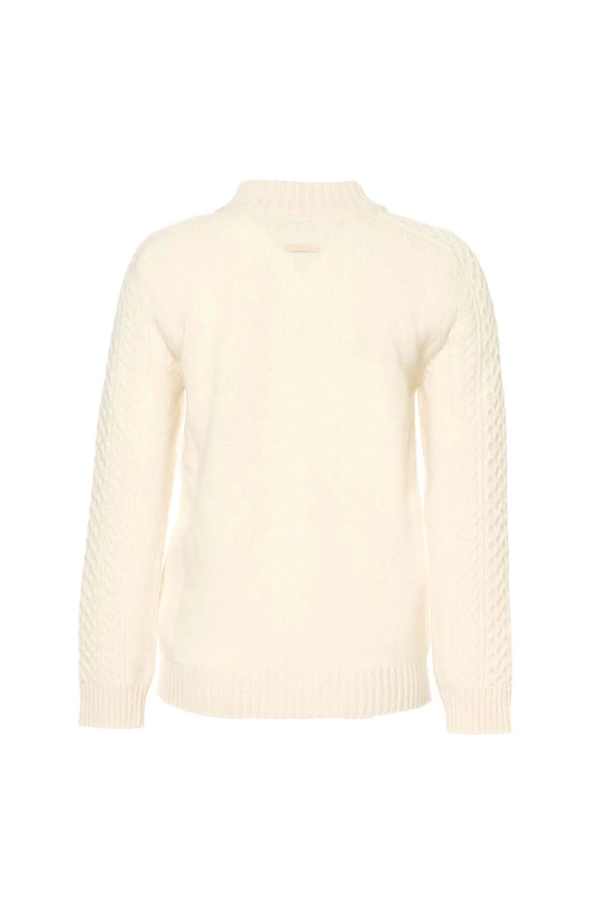 Beyaz Yün Stella Kadın Hırka