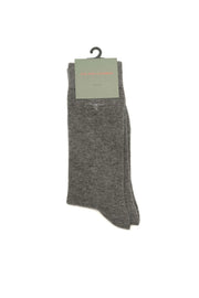 Orta Gri Melanj Saf Kaşmir Erkek Çorap