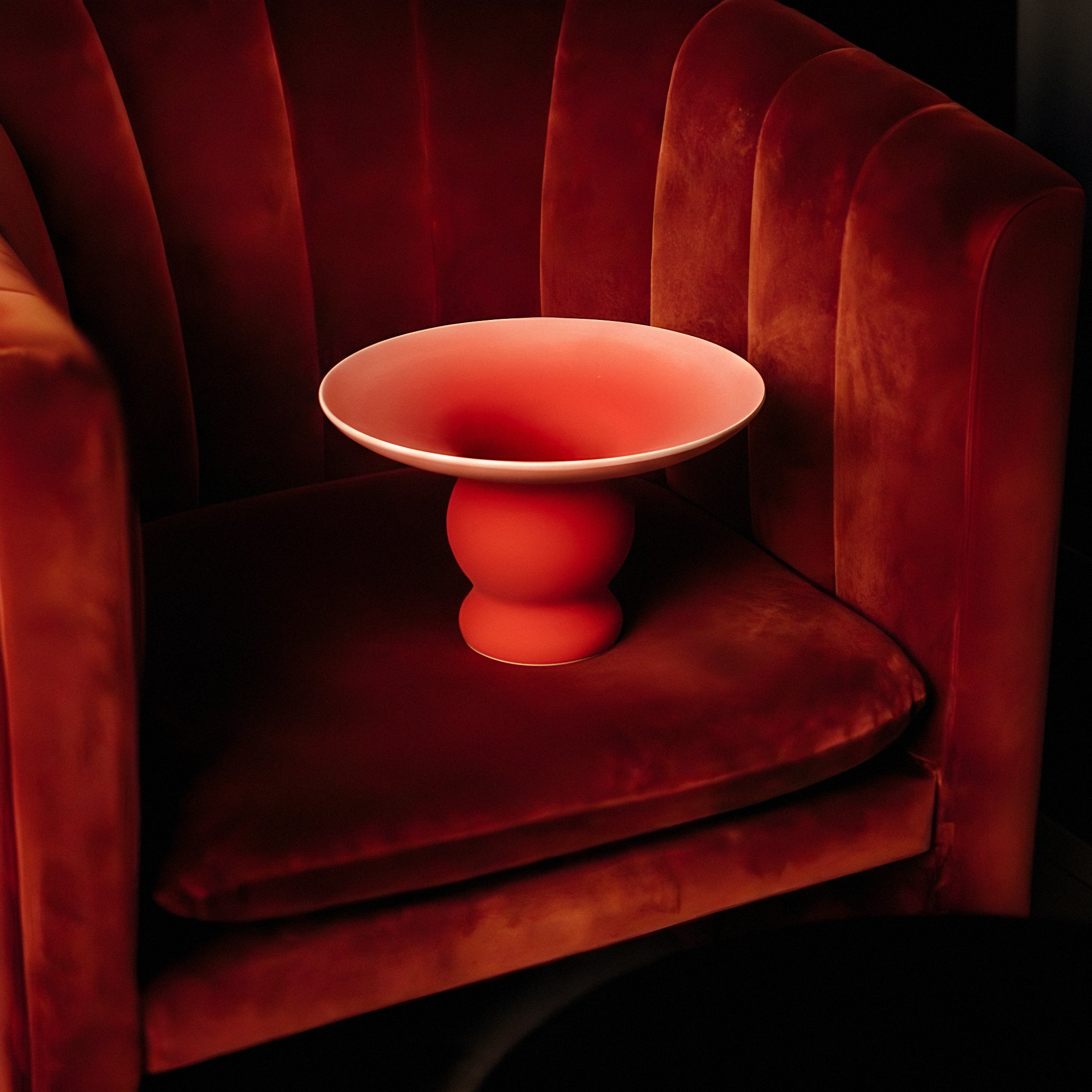 Kırmızı Lushform Seramik