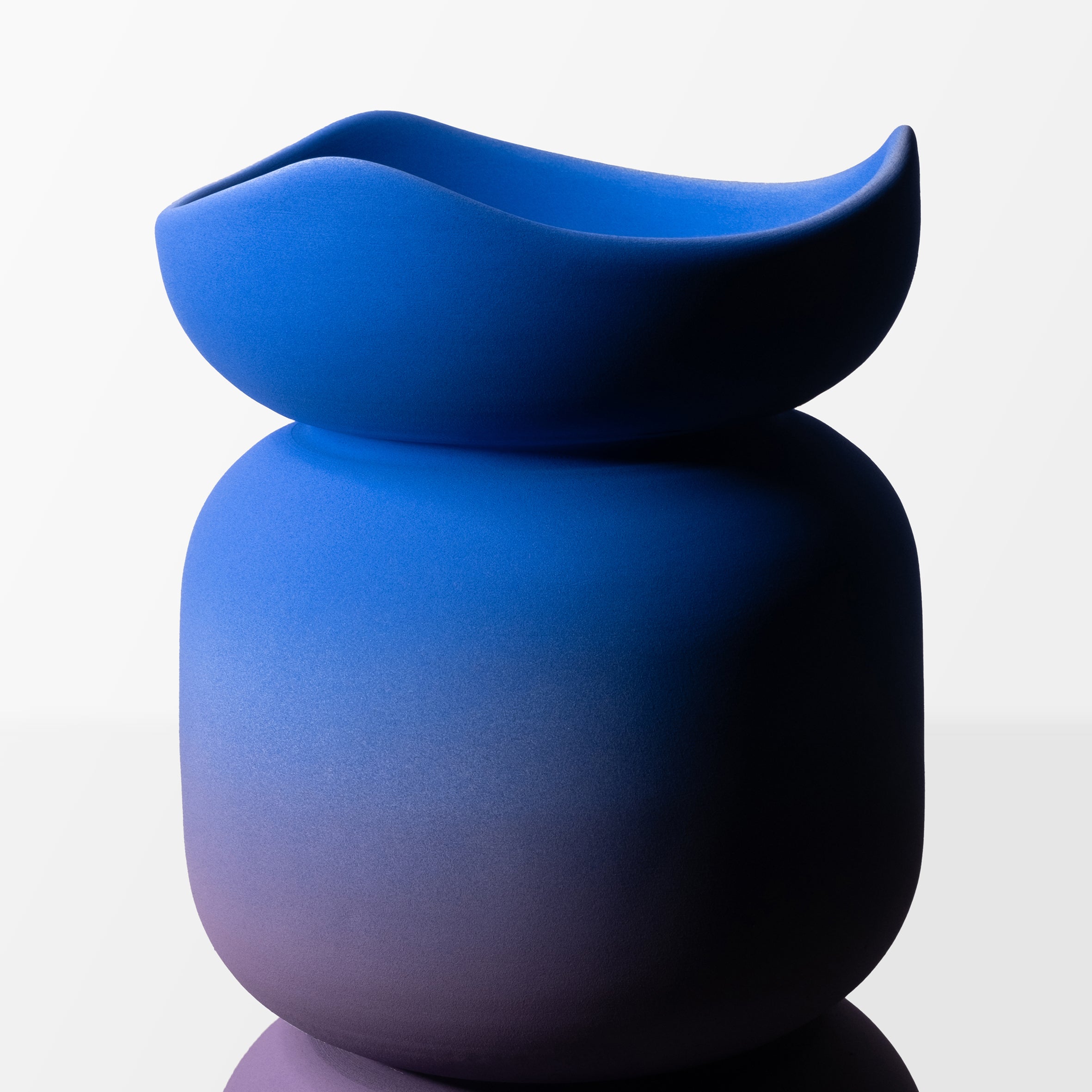 Mavi Twinwave Gradyan Vazo