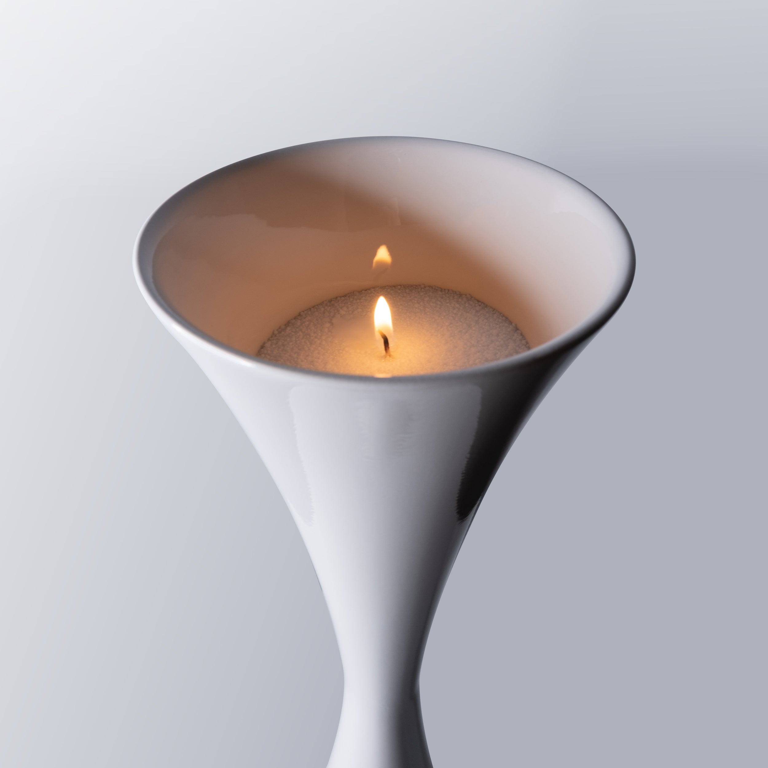 Beyaz Sand Clock Seramik