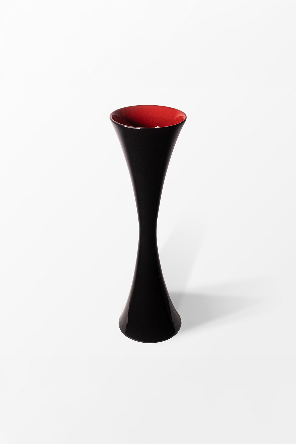 Kırmızı Siyah Sand Clock Seramik