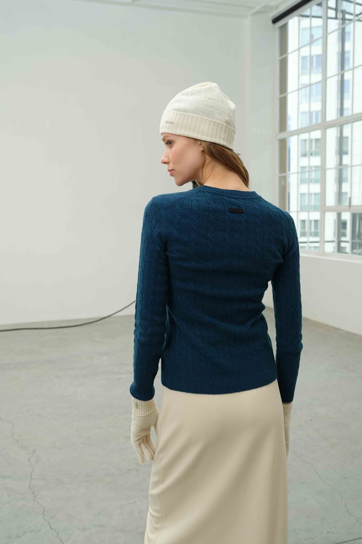 Tavuskuşu Kaşmir ve Yün Amelia Kadın Kazak