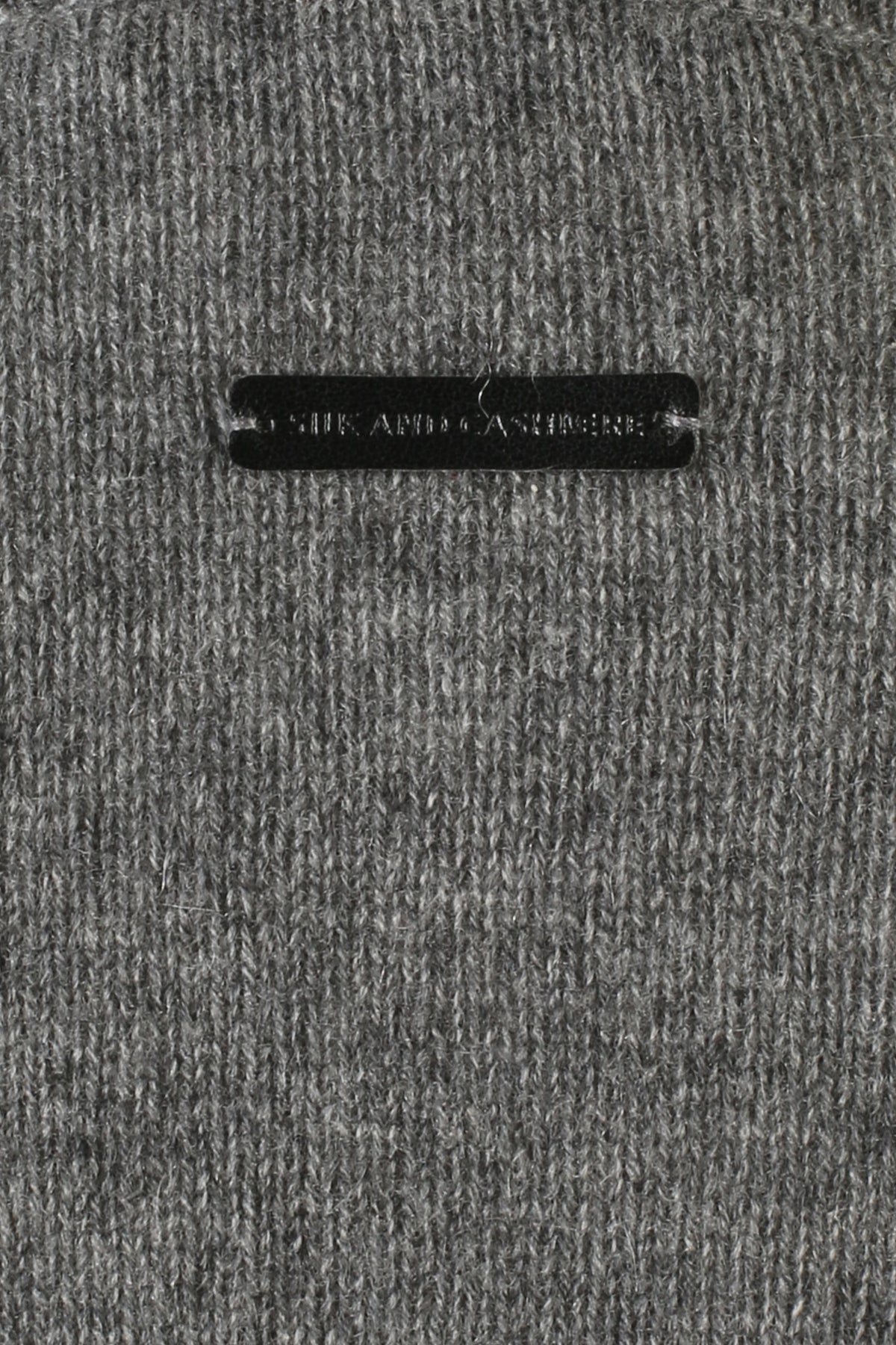 Orta Gri Melanj Orta Gri Melanj Saf Kaşmir Isabella Kadın Kapüşonlu Hırka