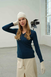 Tavuskuşu Kaşmir ve Yün Amelia Kadın Kazak