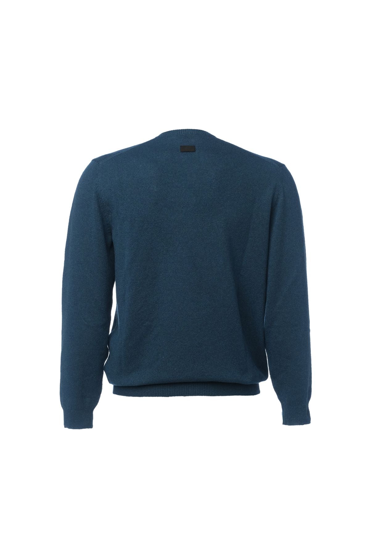 Tavuskusu Saf Kaşmir V Yaka Uzun Kollu Vincent Erkek Kazak Silk and Cashmere