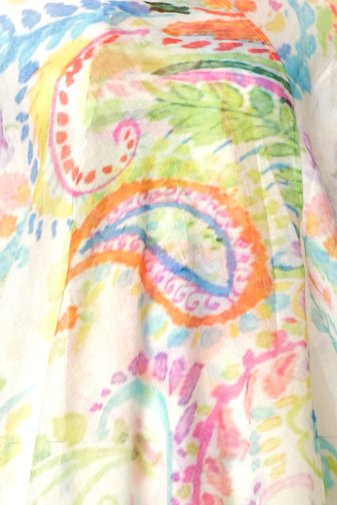 Mercan Jas İpekli Desenli Kısa Kollu Kimono Hırka