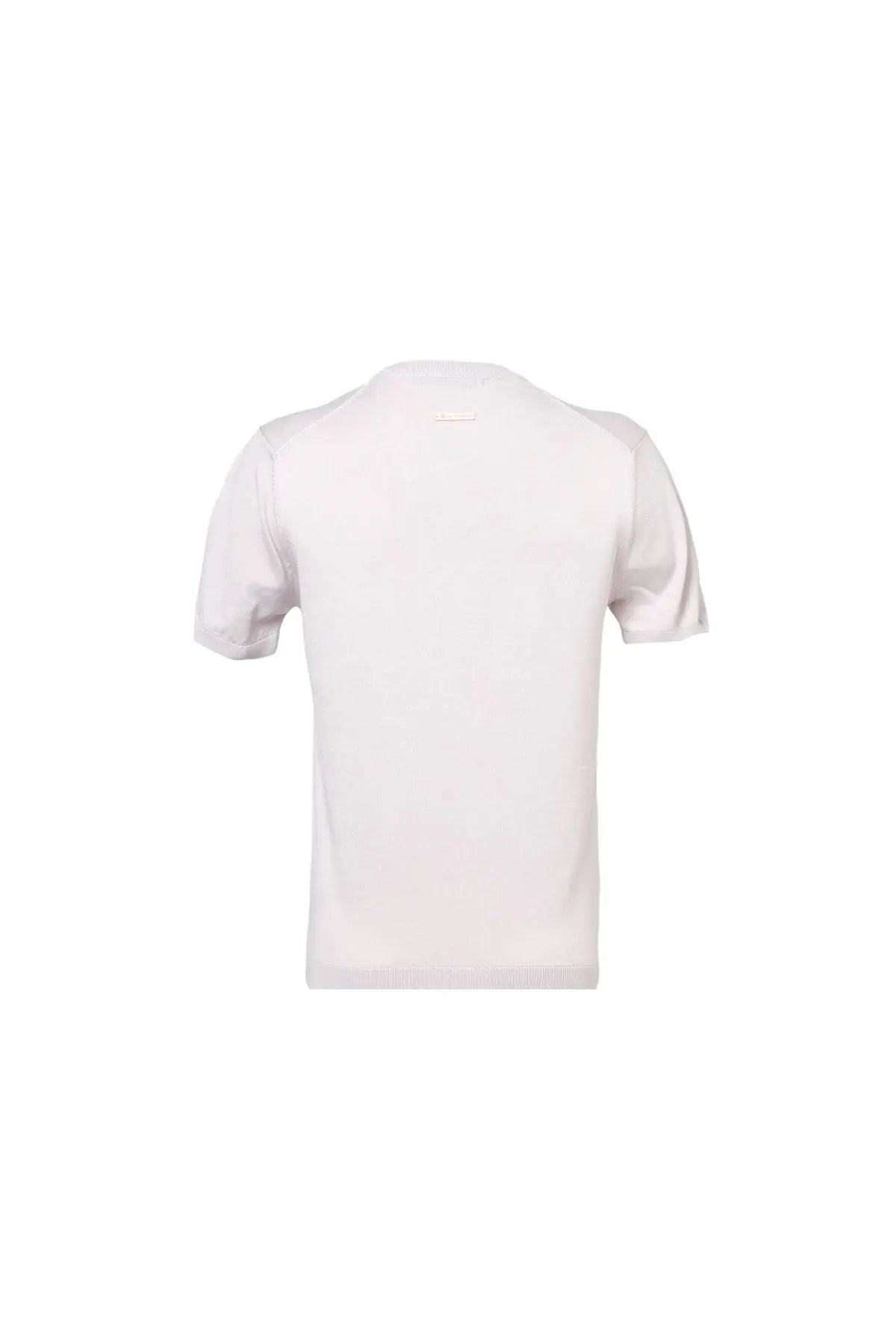 Açık Gri Clementine V Yaka Kısa Kollu Triko Silk and Cashmere