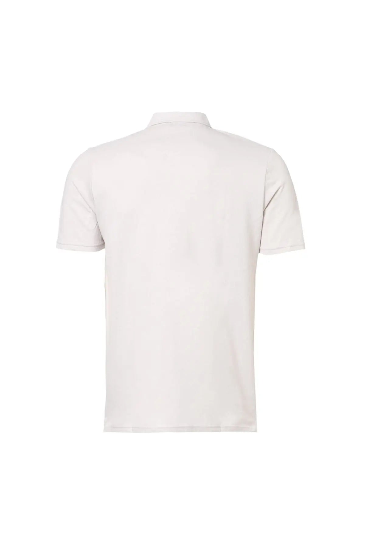 Açık Gri & More Johnny Erkek Kısa Kollu Polo Yaka Tişört Silk and Cashmere