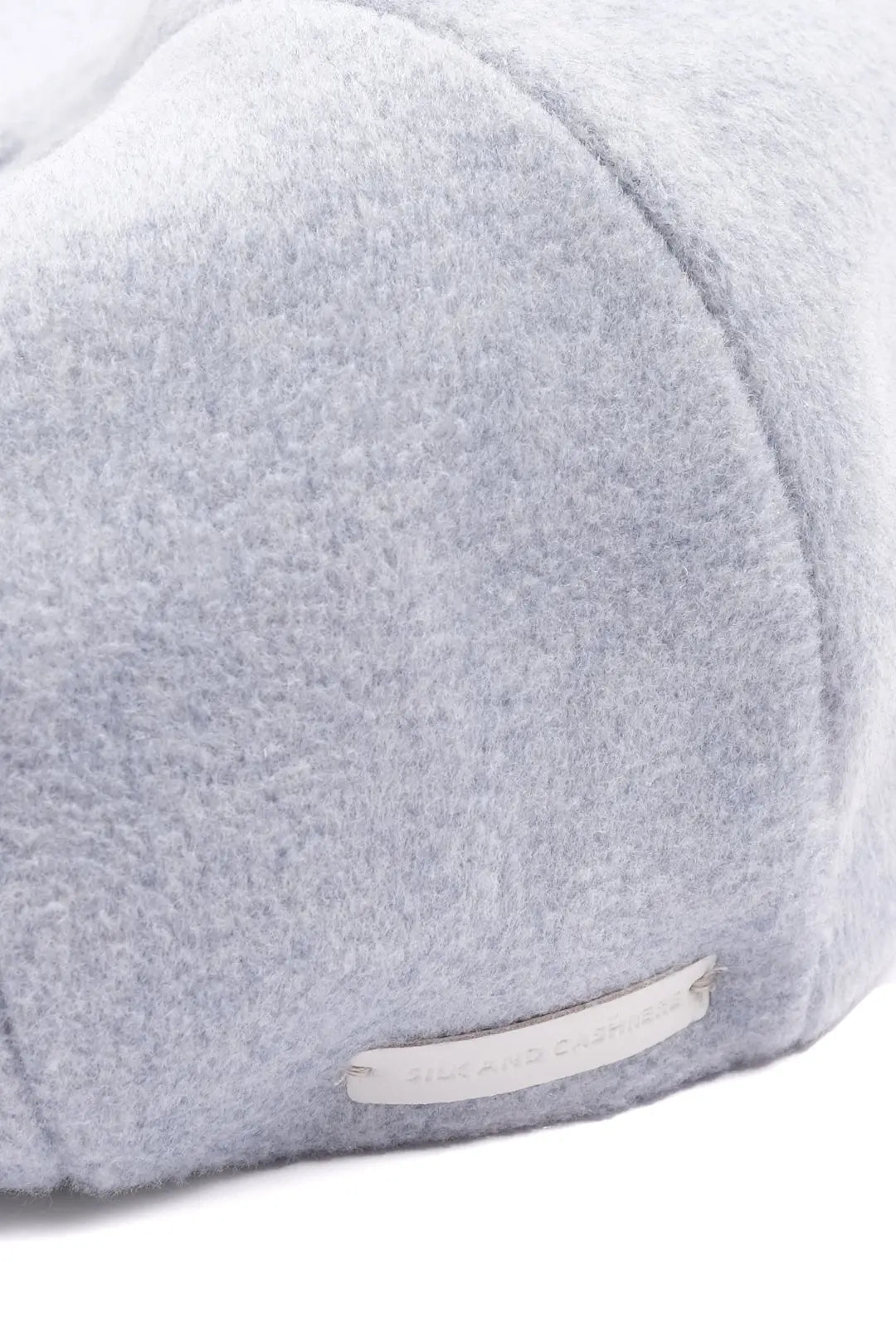 Açık Mavi Infinity Yün Kep Unisex Şapka Silk and Cashmere