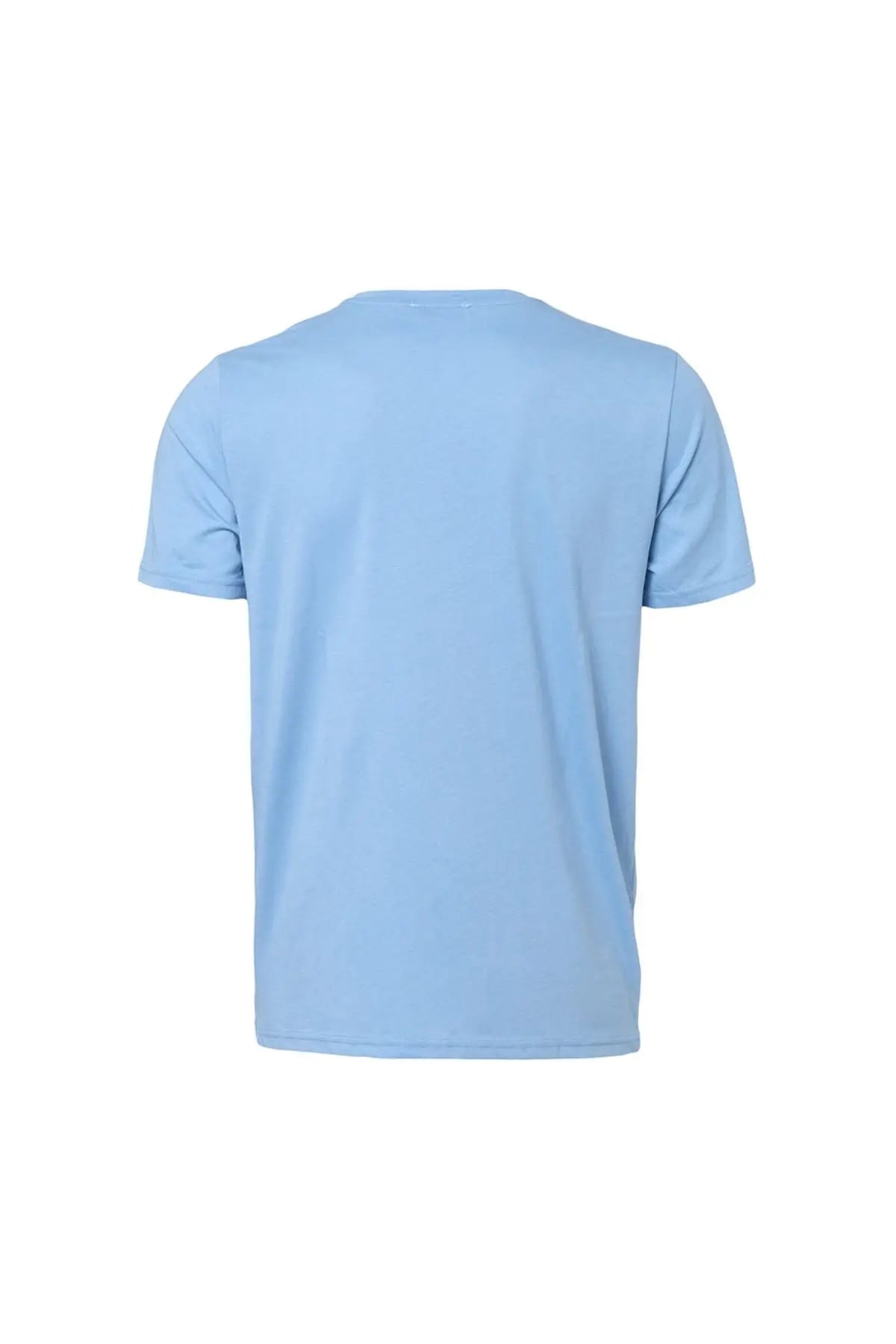 Açık Mavi & More Yuvarlak Yaka Kısa Kollu Erkek Tişört Silk and Cashmere