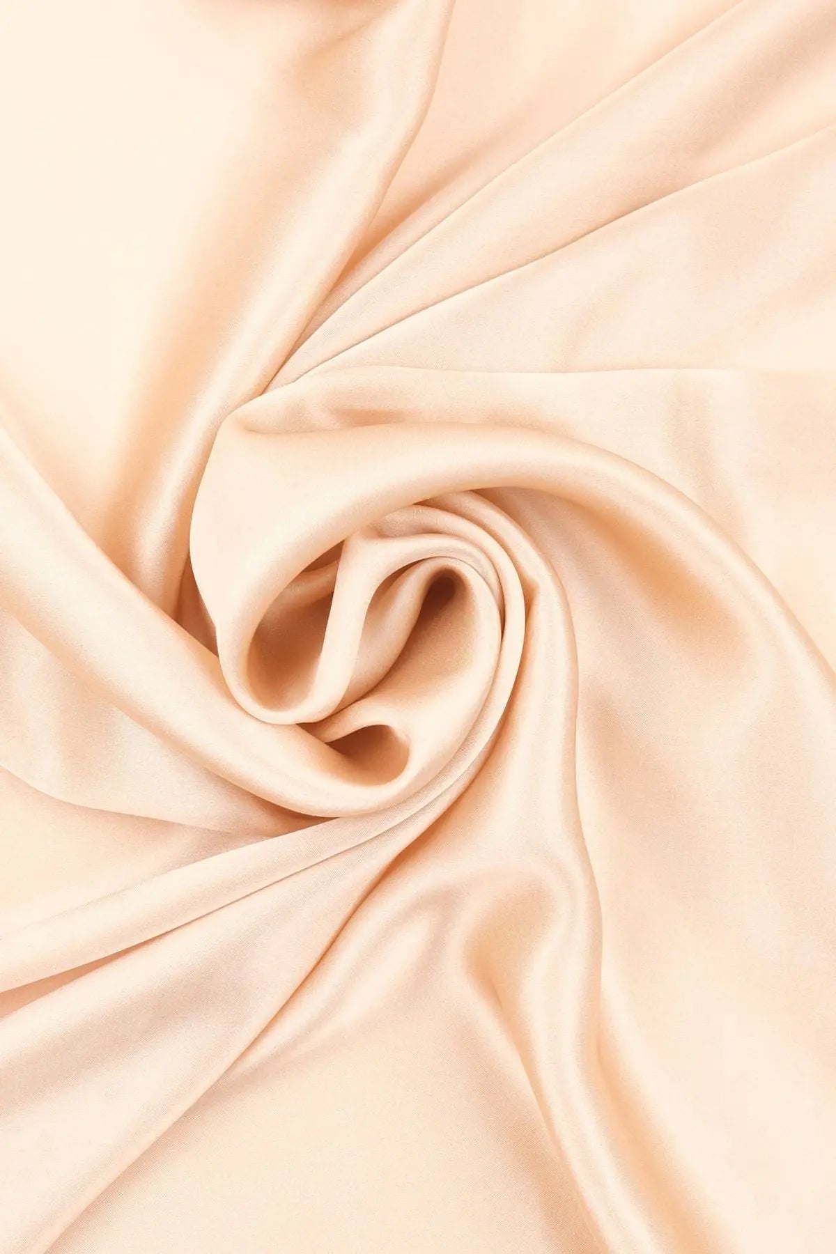 Altın Saf İpek Düz Renk Kare Eşarp 90 x 90 cm Silk and Cashmere