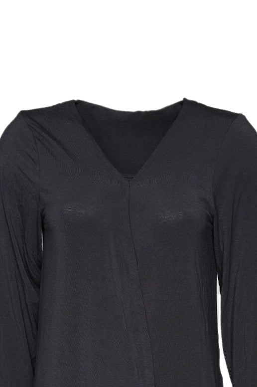 Siyah Modal Tracy Rahat Kesim Kadın Örme Hırka