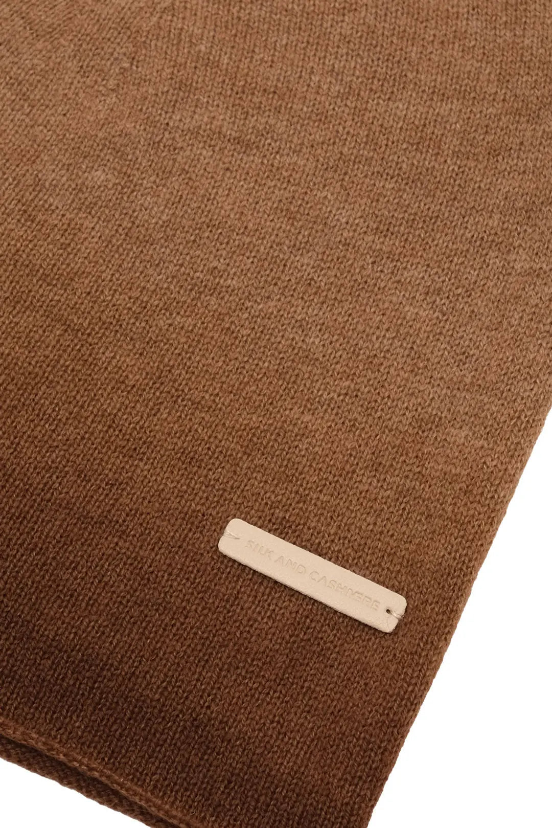 Bej Kamir Yün Degrade Bere 24 x 25 cm Silk and Cashmere