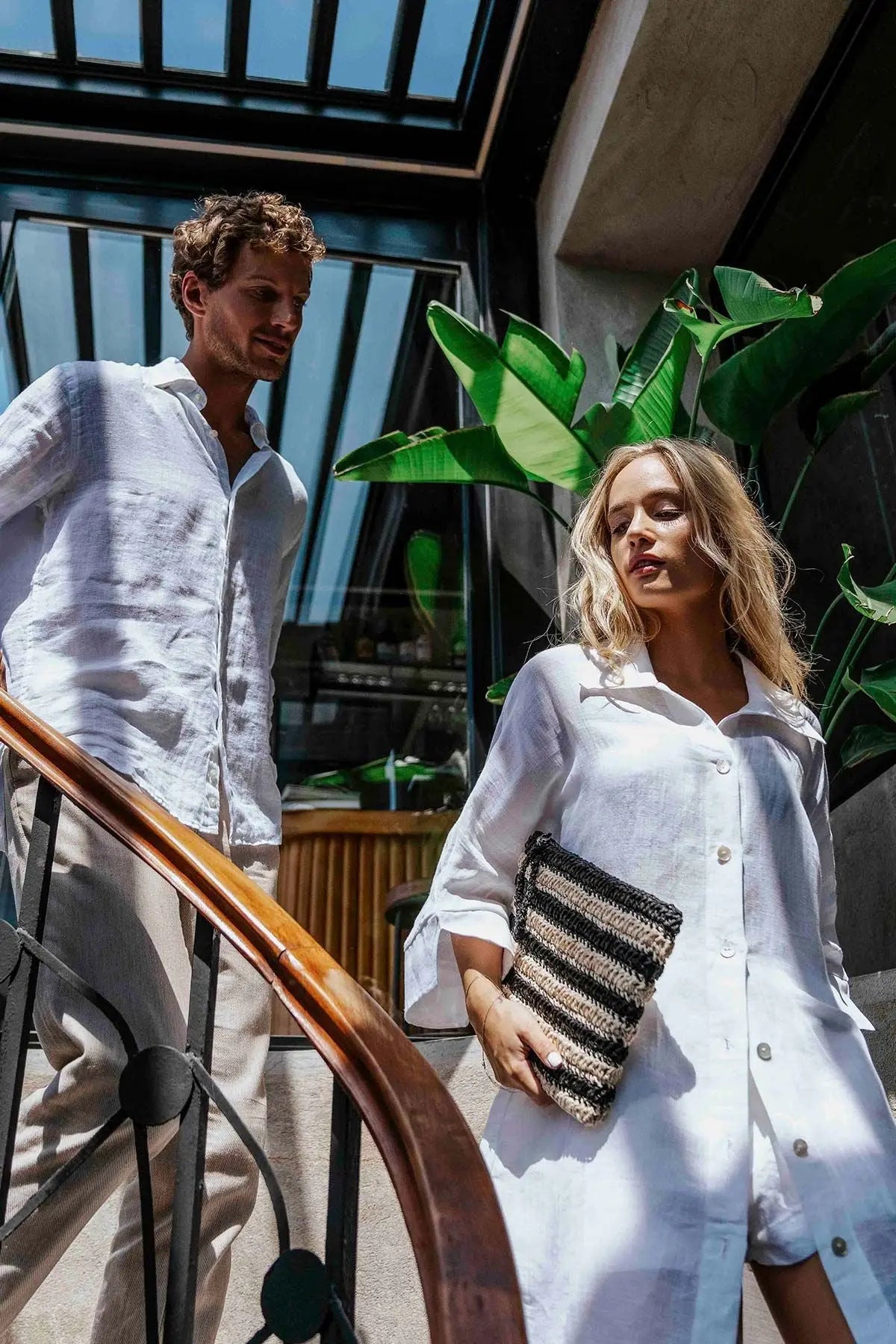 Beyaz Sandra Truvakar Kollu Gömlek Tunik Silk and Cashmere