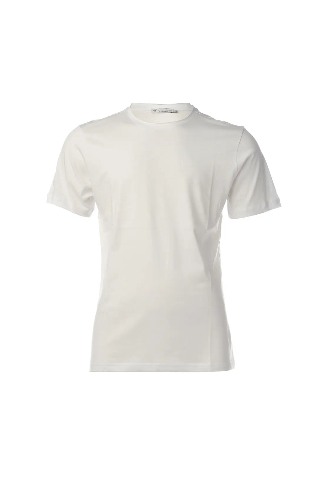 Beyaz & More Erkek Pamuk Yuvarlak Yaka Kısa Kollu Tişört Silk and Cashmere