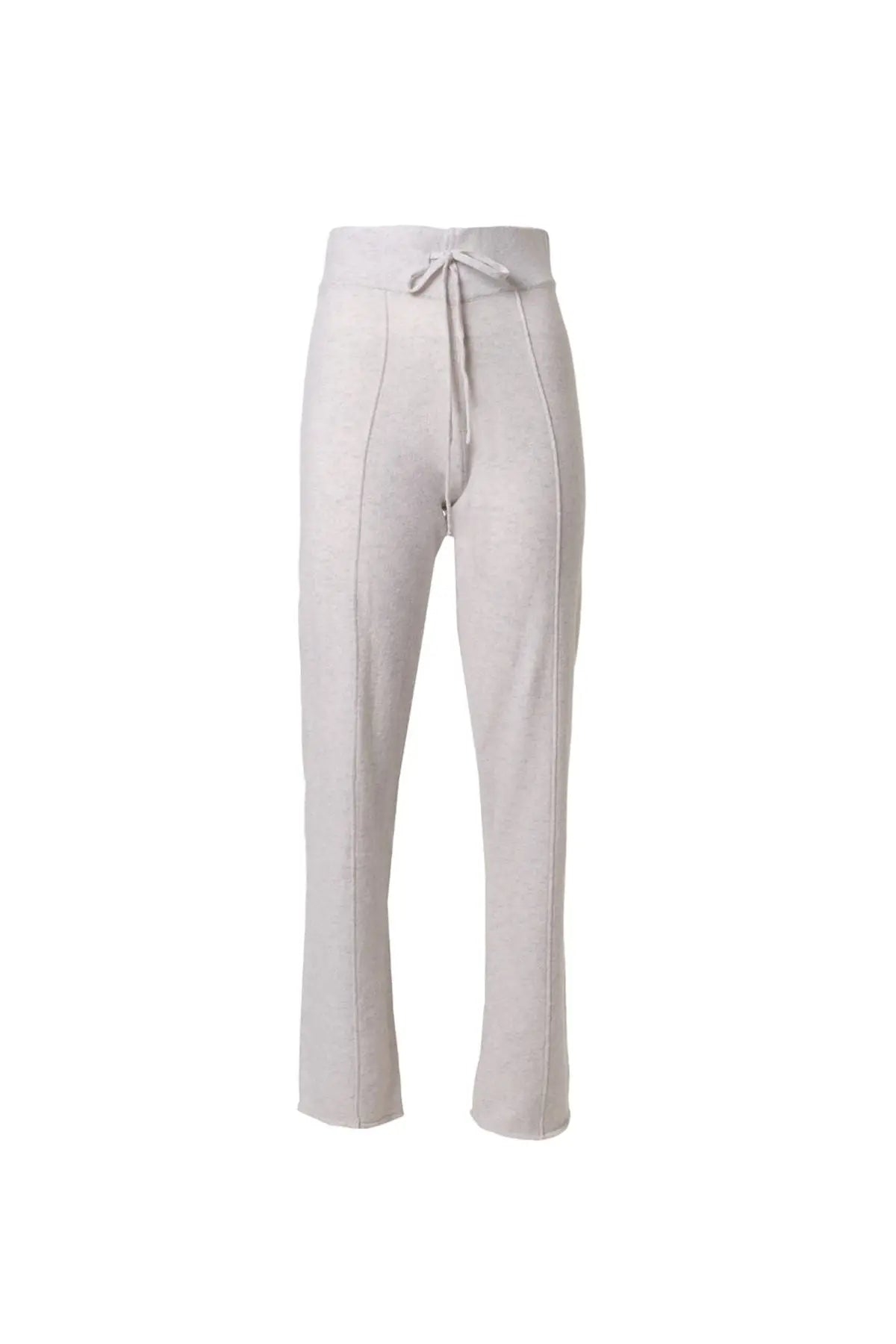 Ekru Kaşmir ve Merino Yünü Karışımlı ReLoved Geri Dönüştürülmüş Kadın Eşofman Altı Silk and Cashmere