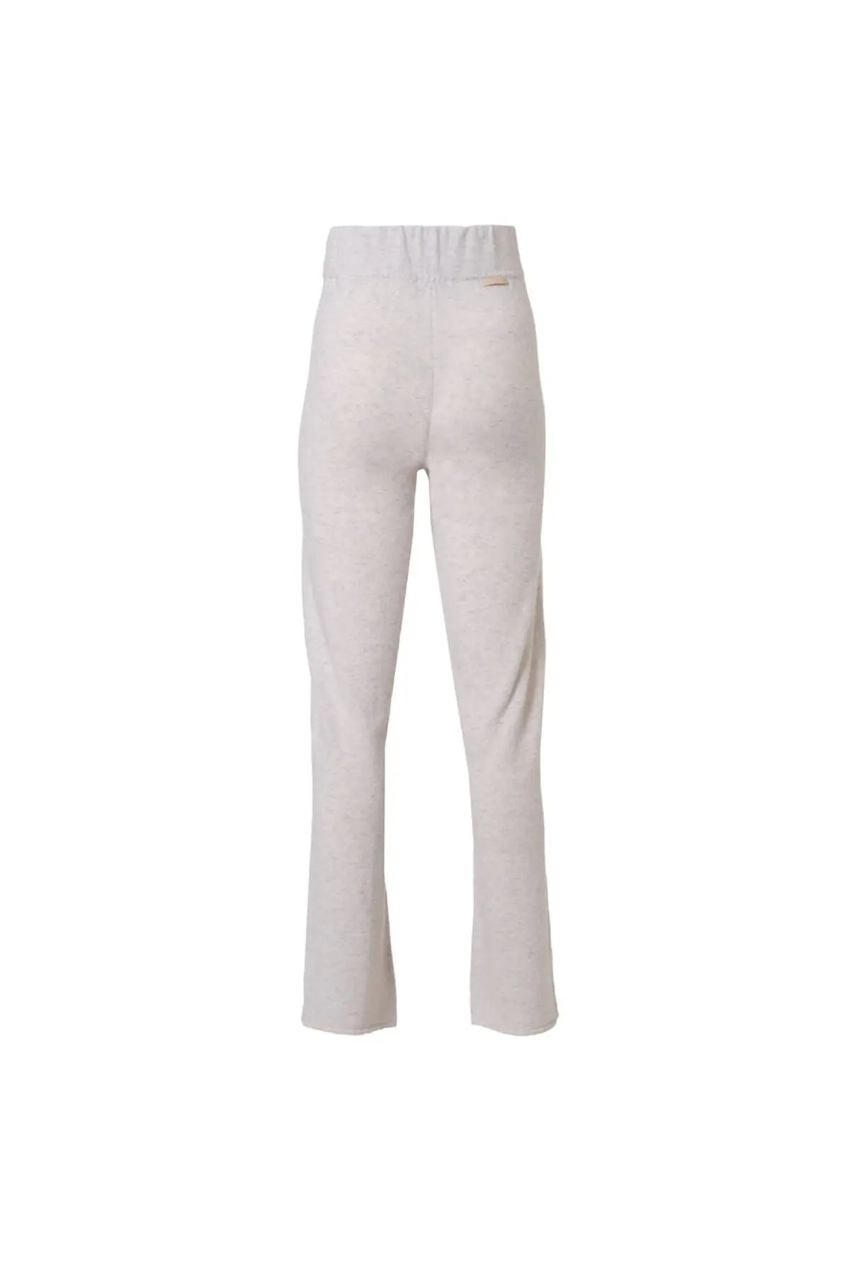 Ekru Kaşmir ve Merino Yünü Karışımlı ReLoved Geri Dönüştürülmüş Kadın Eşofman Altı Silk and Cashmere