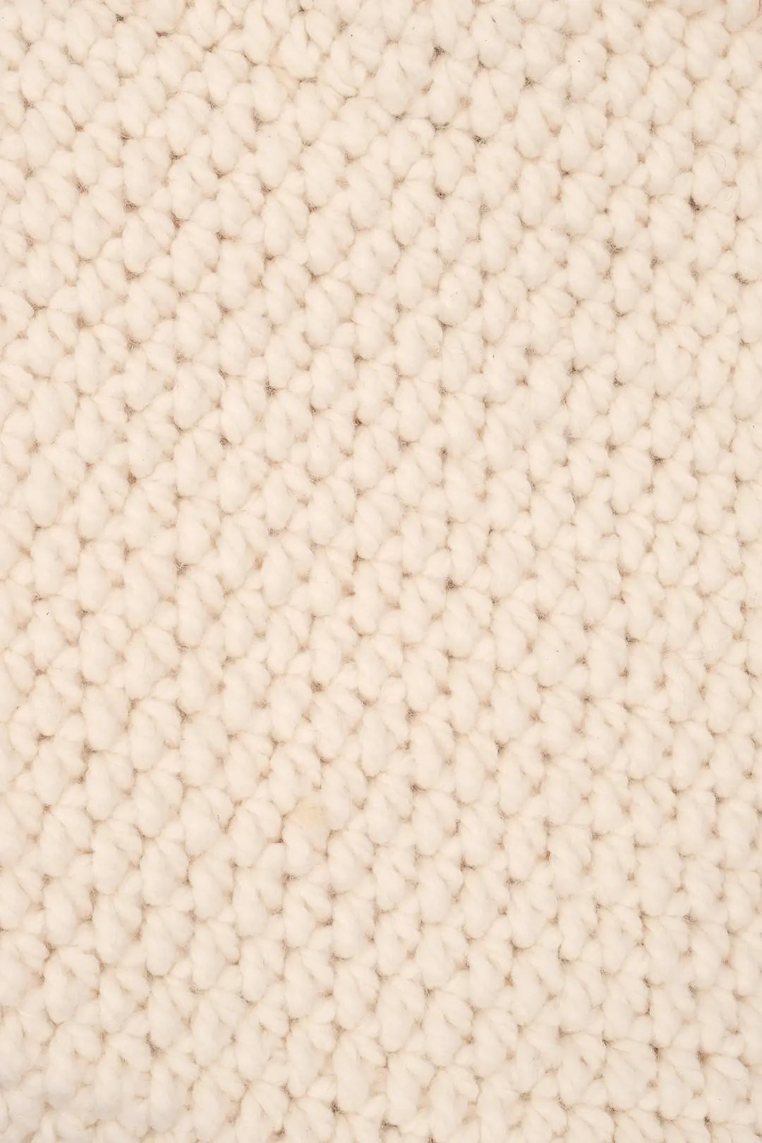 Ekru Nancy Saf Yün Kadn Çanta Silk and Cashmere