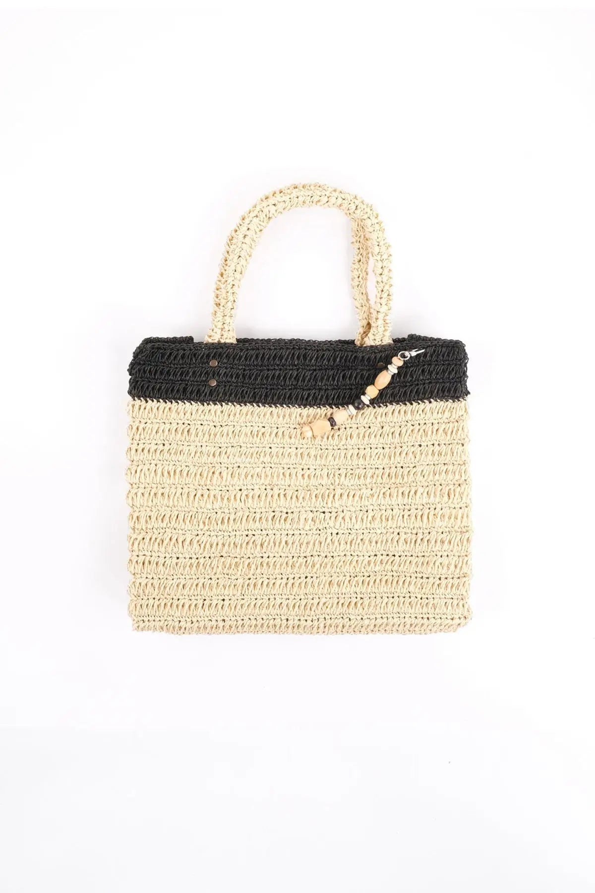 Ekru Nina Hasr Çanta Silk and Cashmere