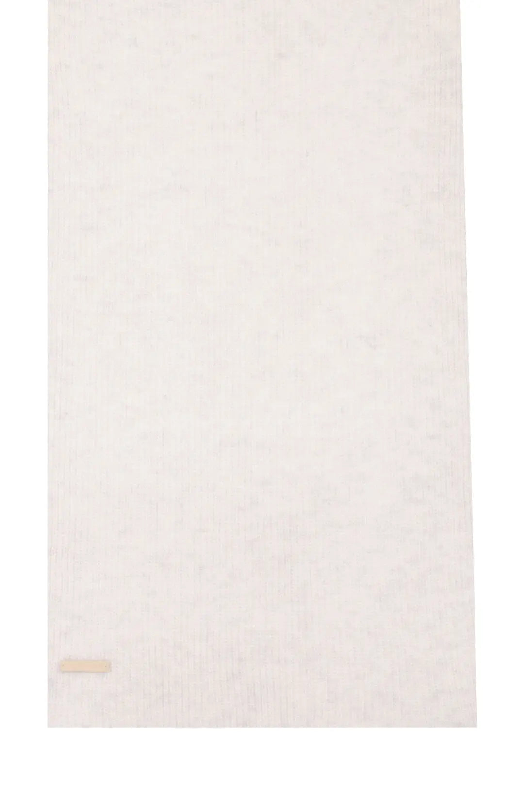Ekru Tricennial Saf Kaşmir Selanik Örgülü 30 x 170 cm Atkı Silk and Cashmere