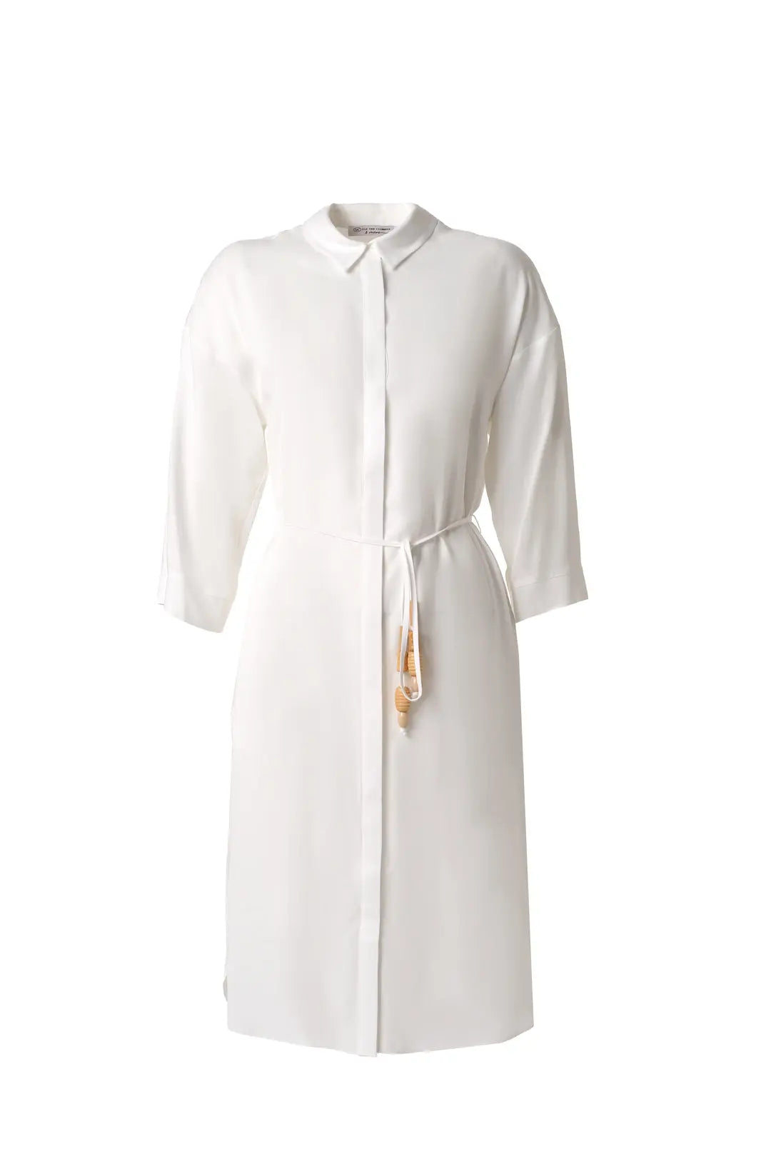 Ekru & More Rosella Uzun Kollu Gömlek Elbise Silk and Cashmere