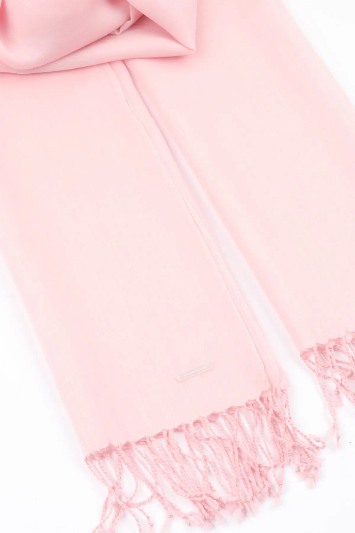 Gül Kurusu İpekli Salma Şal 70 x 180 cm Silk and Cashmere