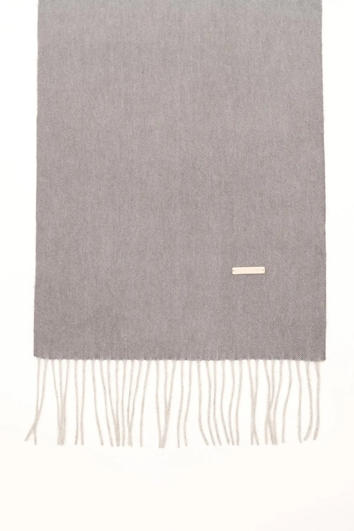 Gül Kurusu Patrick Saf Kaşmir Atkı 180 x 30 cm Silk and Cashmere