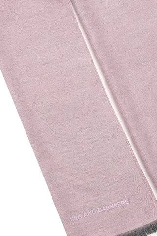 Gül Kurusu & More Vish Düz Renk Kaşkol Atkı 30 x 180 cm Silk and Cashmere
