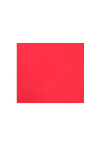 Kırmızı Saf İpek Düz Renk Kadın Kare Eşarp 90 x 90 cm Silk and Cashmere