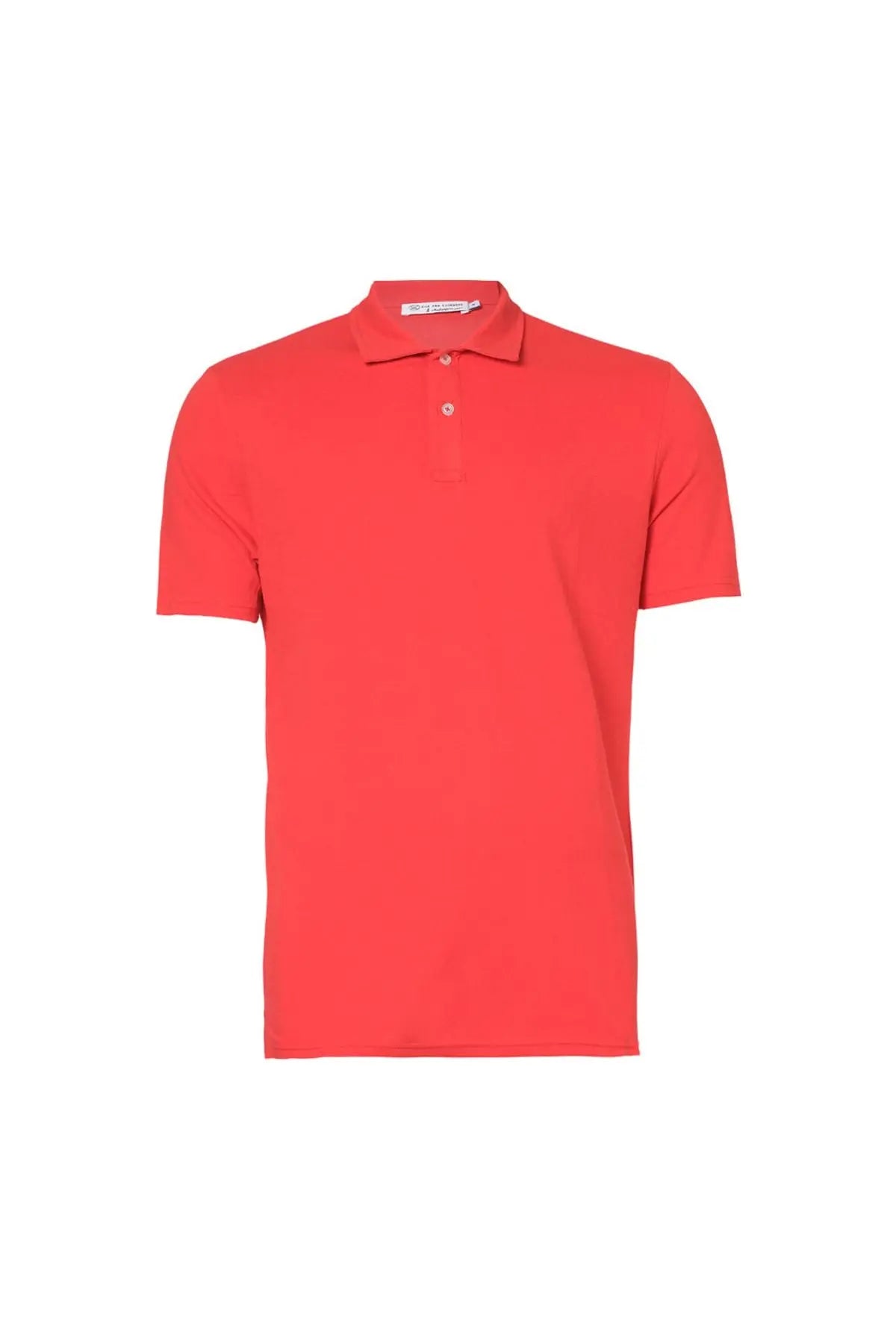 Kırmızı & More Johnny Erkek Kısa Kollu Polo Yaka Tişört Silk and Cashmere