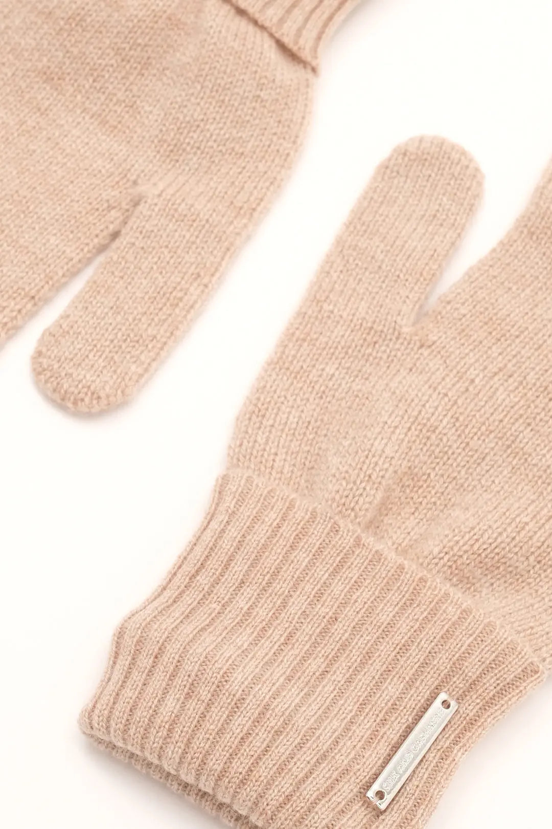 Kum Beji Yün Kamir Basic Eldiven Silk and Cashmere