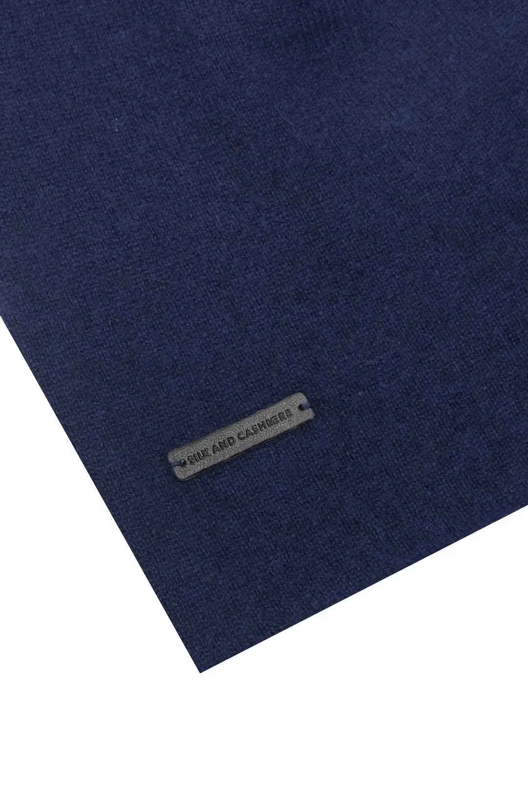 Lacivert Hannover Saf Kamir Bere Silk and Cashmere