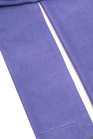 Lavanta & More Vish Düz Renk Kaşkol Atkı 30 x 180 cm Silk and Cashmere